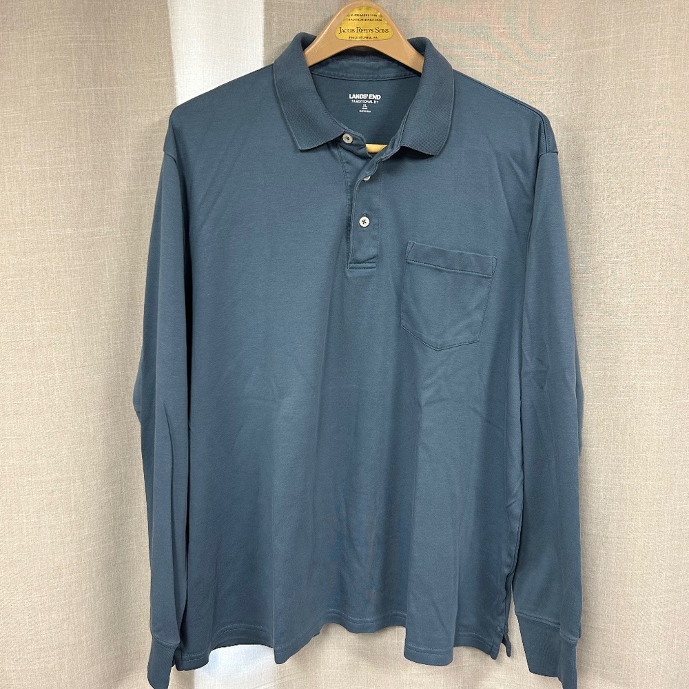 Lands End Mens long sleeve T shirt